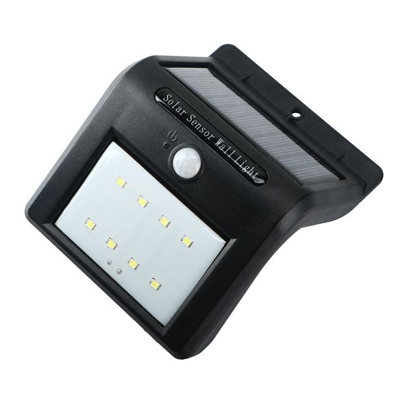 

8led solar wall lights street lamp garden light human body sensor outdoor lights waterproof for garden home lawn lamp 10124