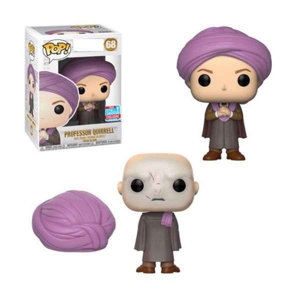 

funko pop harri potter professor quirrell 68# pvc action figure collectible model toys for chlidren