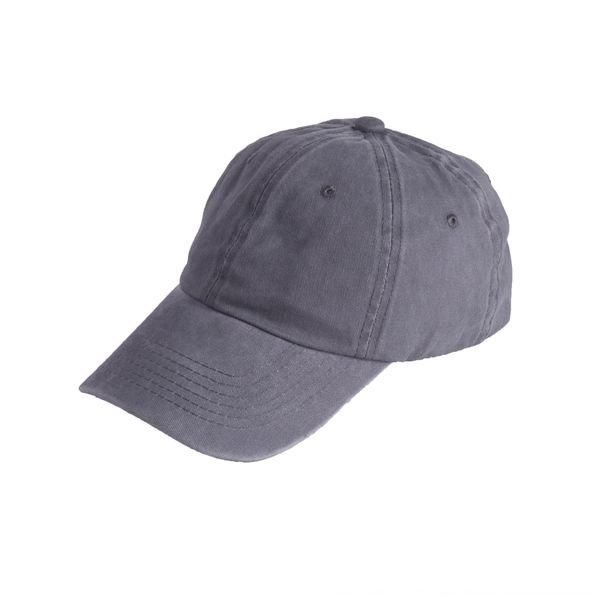 

k4fwx women's summer fashion washed cotton duck tongue sunshade hat light plate ponytail baseball solid baseball sun hat sunshade cap c, Blue;gray
