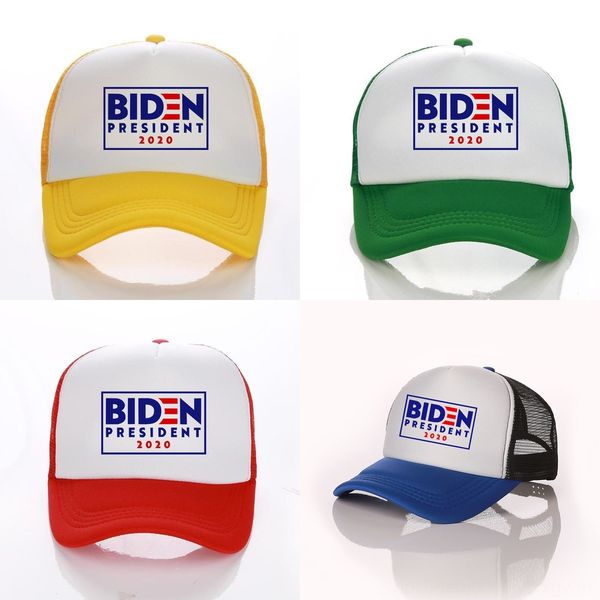 

wruzy 6 types donald mesh 2020 baseball cap patchwork washed outdoor make america great hat again republican president biden sports cap, Blue;gray