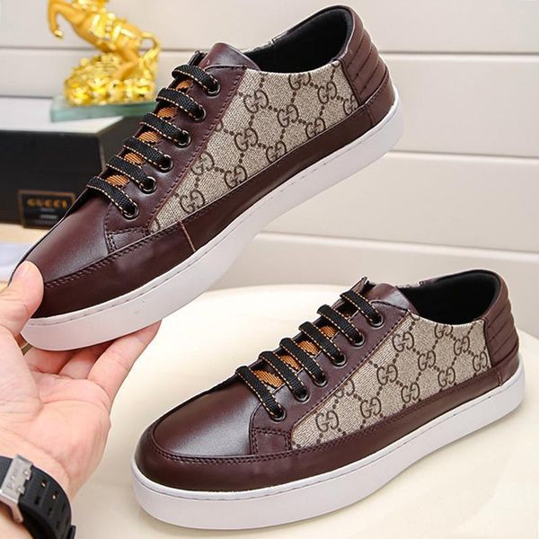 

2020 luxury mens casual shoes chaussures skateboarding men high low design trainer platform sneaker scarpe da uomo with origin box men shoes