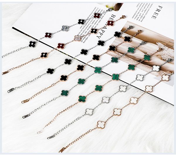 

v bracelets paris clover bracelet jewelry lucky clover bracelet love expend glory riches fashion design women wedding party bracelets, Golden;silver