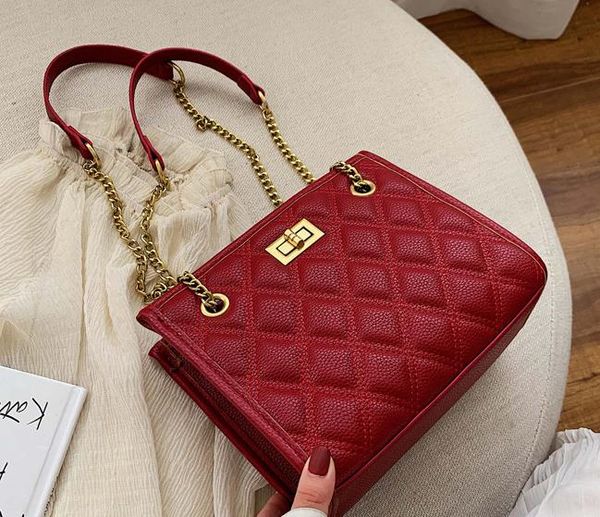 

designer bags women 2020 popular bags fashion small fragrance style shoulder messenger diamond chain bag ing