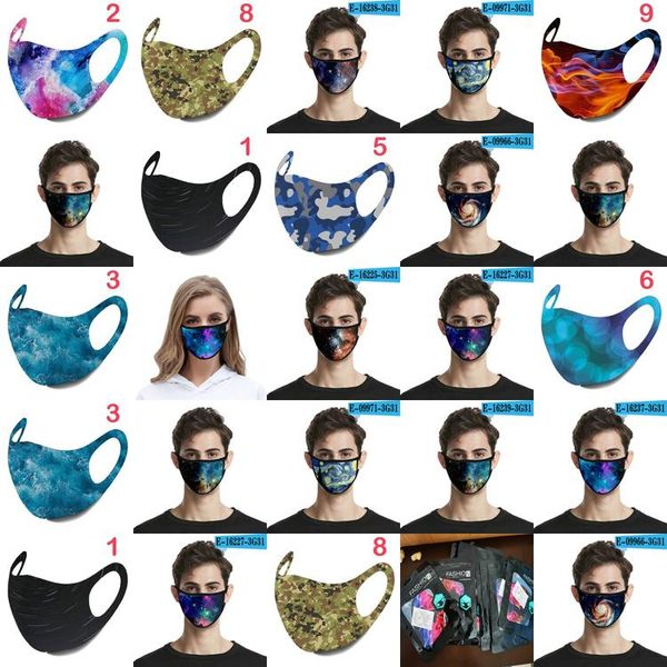 

lilac grey sponge masks 2020 black mouth sponge mask 3d three dimensional breathable face masks reusable dust hj2009 lkqmy