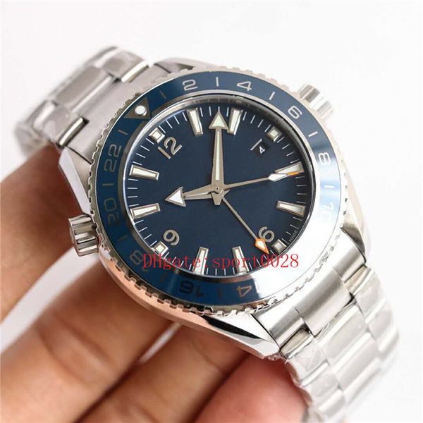 

2020 new watch gmt86058615 movement sapphire glass 316l steel super luminous steel tape general montre de luxe, Slivery;brown
