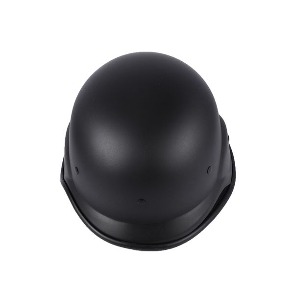 

swat helmet black protector straps adjustable helmet