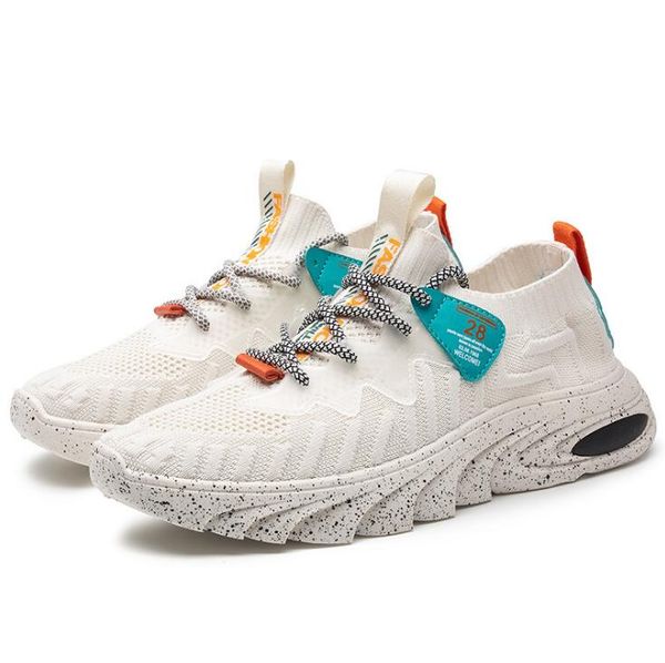 

brand new fashion designer tide men shoes breathable air mesh sport casual shoes man sneakers, Black