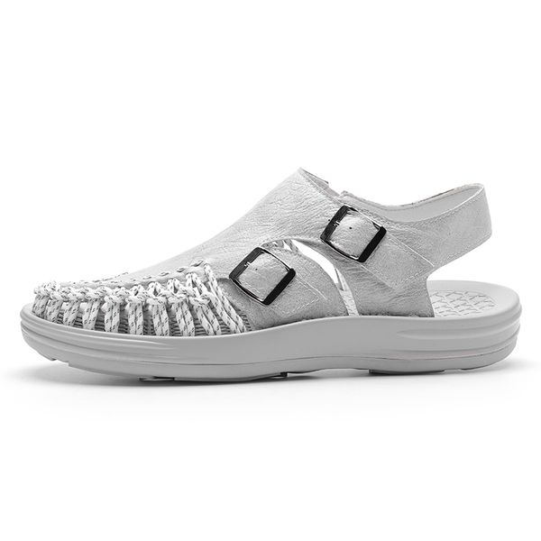 

slippers black minimalist mens fashion mesh sneaker sandale autumn spring anti-slip adulto sandalia sports plus masculina 2020