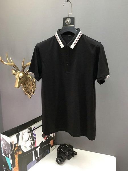 

mens designer t shirts fashion mens tshirt summer short cotton polo homme famous designers brand slim fit t shirt men designer, White;black