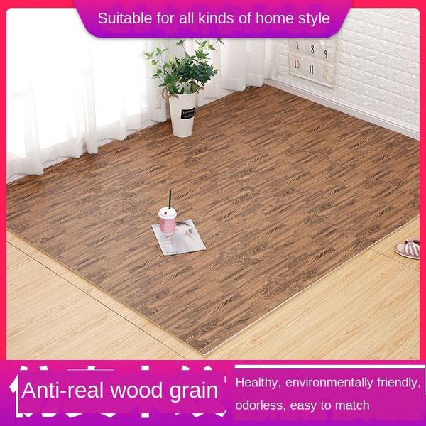 

xinsheng 30*1.0 wood grain freshman 30*1.0 wood grain eva foam plastic climbing eva foam splicing floor mat children's climbing mat