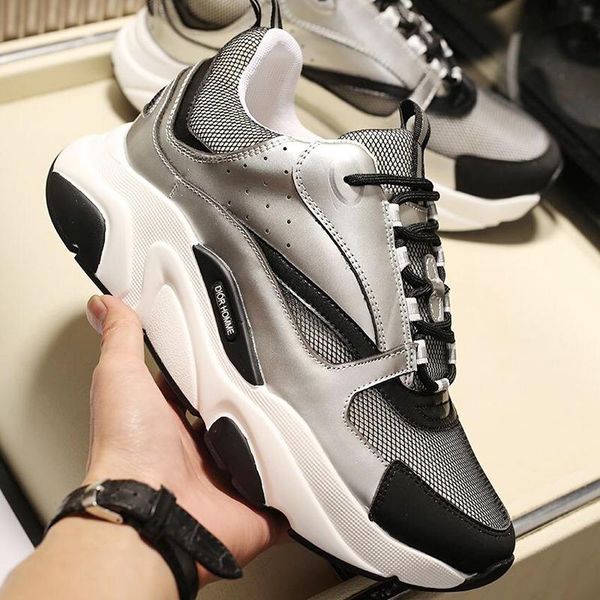 

drop ship mens shoes b22 canvas and calfskin sneaker breathable lightweight lace -up men shoes comfortable outdoor walking shoes sale, Black