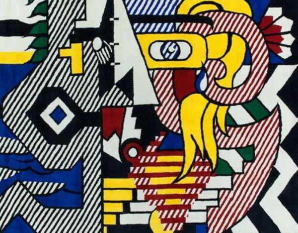 

roy lichtenstein pop art antique rugs home decor handpainted &hd print oil painting on canvas wall art canvas pictures 2029