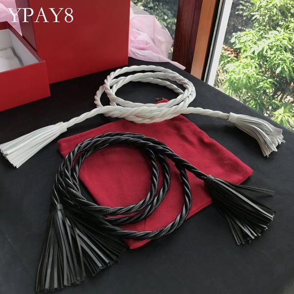 

fashionable noble luxury female belt thin elastic buckle lace belt dress accessories, Black;brown