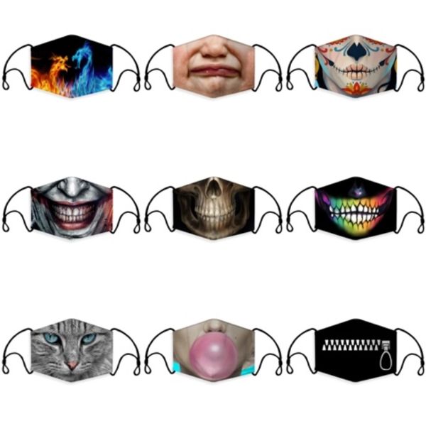 

взрослая маска для лица лета анти туман пыли моющегося многоразового mouth маски пыла дышащего ice silk soft маски проектировщик лицо # 248