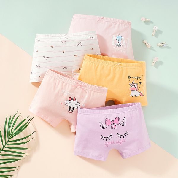 

3-12-year-old baby shorts four-legged pants girls boxer children's clothing underwear children's underwear cotton, Camo