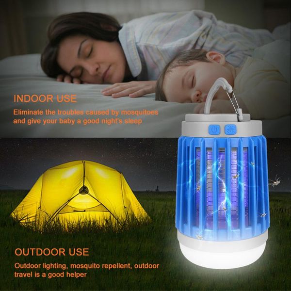 

usb электрический bug mosquito mosquito лампы светодиодные ув насекомых trap pest лампы портативный фонарь перезаряжаемый свет отдых на прир