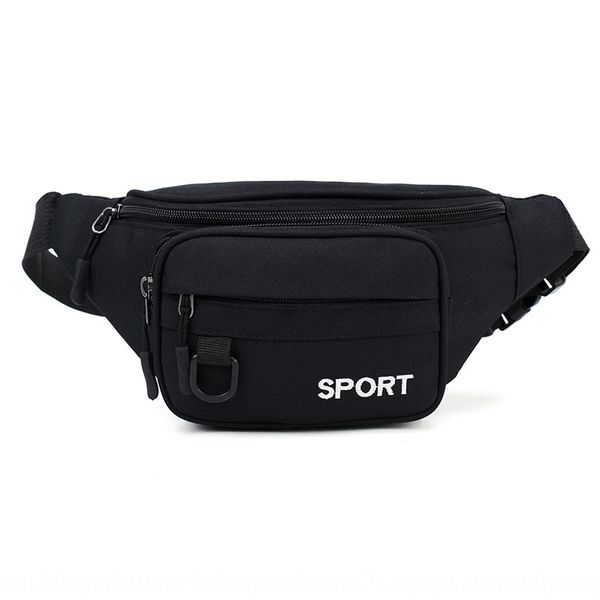 

men's satchel waist running running bag 2020 new nylon waterproof sports waist bag multi-functional men's satchel