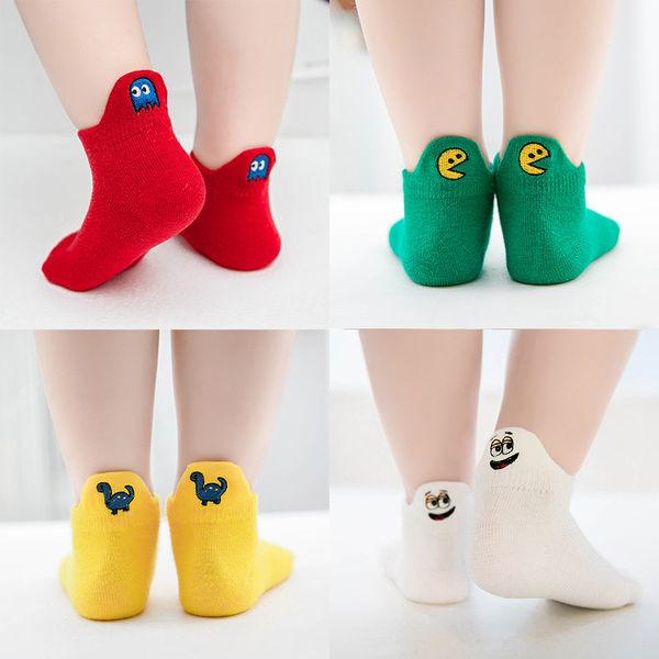 

10pair новых малыши носков детские frilly девочка мальчик много kid коротких дети летнего детских мальчики хлопок чайлдс носки носок 0-12t, Pink;yellow