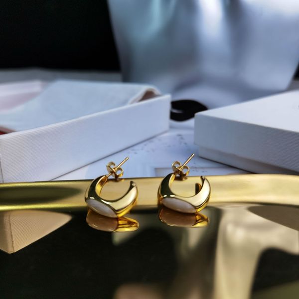 

women earrings 18k gold wild personality pearl vintage fashion earrings female 2020 new design as a gift 11, Silver