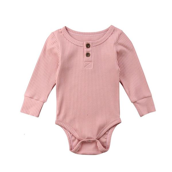 

newborn infant baby boy girls long sleeve romper jumpsuit playsuit clothes outfits autumn winter warm romper sweater clothes, Blue