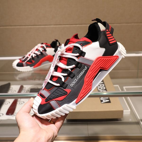 

125 brand designer high-quality men's casual sports shoes, outdoor casual shoes, with original box packaging size 38--45, Black