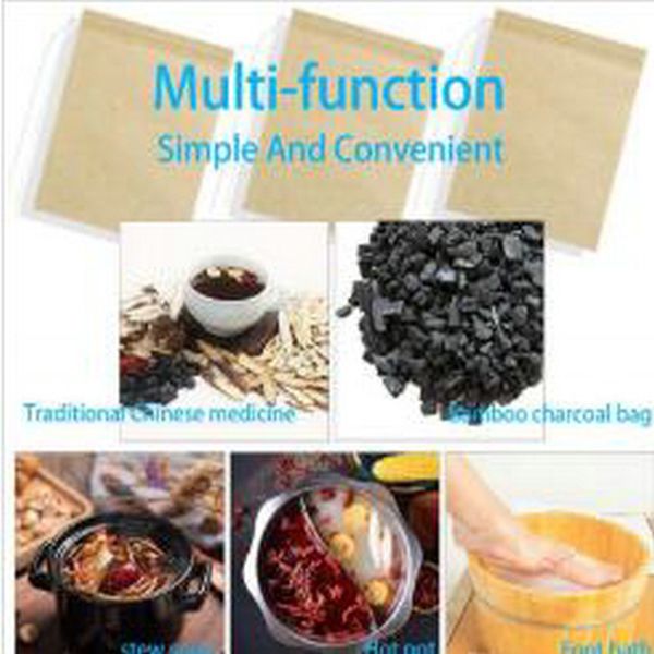 

одноразовые мешки чая фильтра слейте кулиску уплотнение фильтр пакетированные для сыпучего листьев травяного чая сумка bolsas de папела 8x10