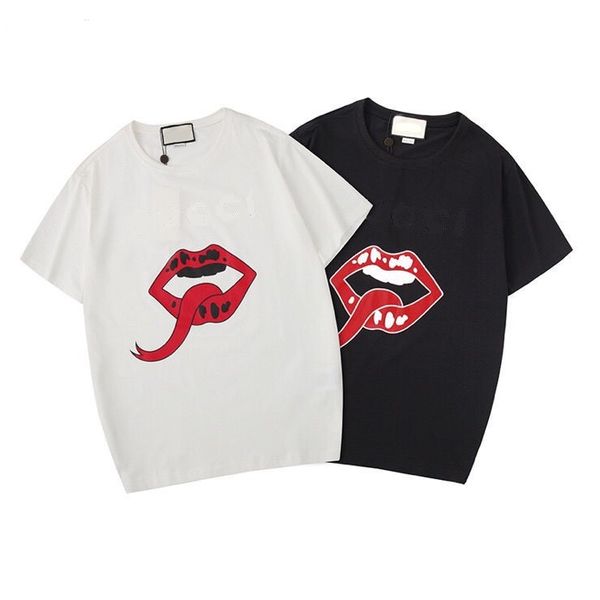 

fashion- 2020 t shirt t shirt men women couples casual short sleeve mens round neck, White;black