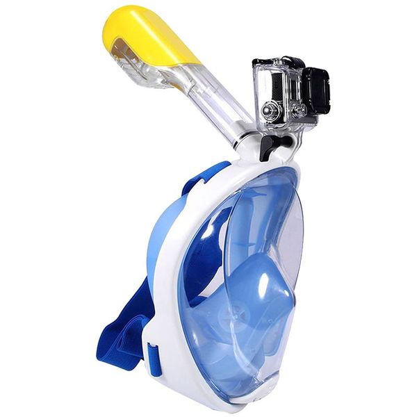 

swimming diving snorkeling full face mask surface scuba diving for gopro diving masks /xl