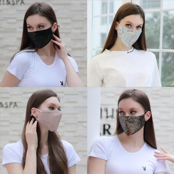 

protective bear embroidery children 2 in 1 ear mouth mask winter warm pm2.5 anti dust face masks kids party masks gifts#808, Black