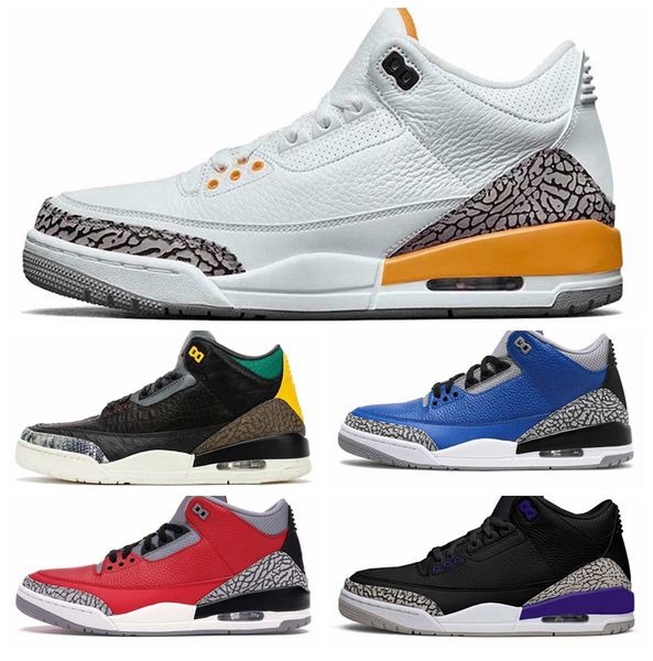 

2020 animal instinct jumpman laser orange unc 3 3s basketball shoes mens animal pack varsity royal knicks rivals trainers sports sneakers