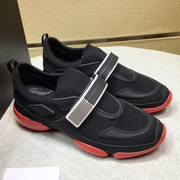 

cloudbust sneakers men 's shoes manner schuhe plus size fashion sneakers sports breathable low hook &loop vintage men, Black