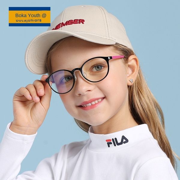 

new children's anti-blue tr90 material children's learning protective anti-blue-ray protective learning glasses glasses hy-225, Silver