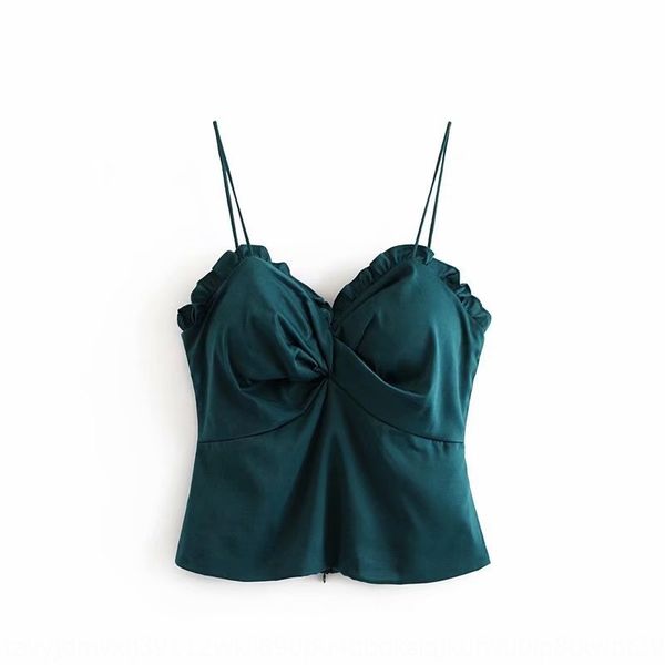 

zig0f yit/6132et ins wooden ear dark v-neck waist open back small camisole yit/6132et ins vest wooden ear dark v-neck waist open b, Camo