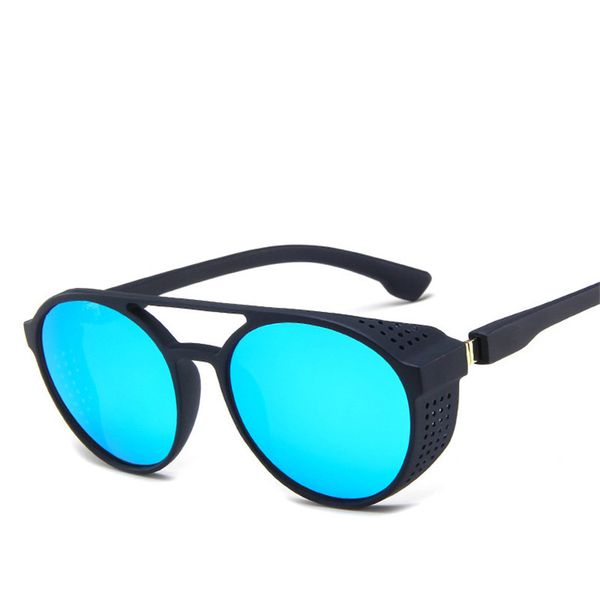 

mens sunglasses brand designer sunglasses men vintage sun glasses for men punk oculos de sol gafas 2020, White;black