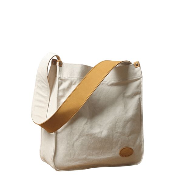 

new korean-style casual women's canvas magnetic buckle simple fashion verticle square handbag durable lightweight tote