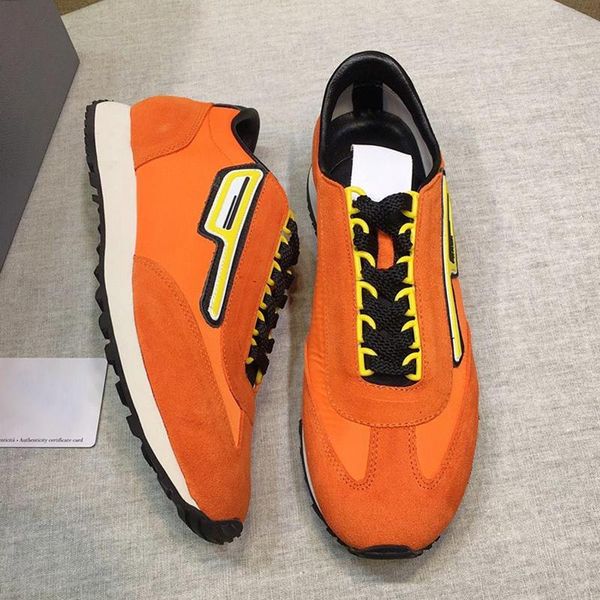 

new arrival suede and nylon sneakers mens shoes fashion brands sports shoes low lace -up casual men shoes chunky sneakers fast delivery, Black