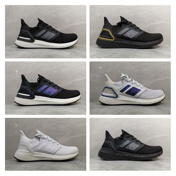 

2020 ultraboost 6.0 20 consortium ub6.0 trainer primeknit runner fashion running sneaker sports shoes for men women eur39-45, Black