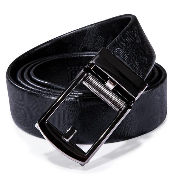 

men's belt designer fashion alloy automatic buckle leather strap 3.5cm wide business black belts for men cowskin strap dibangu, Black;brown