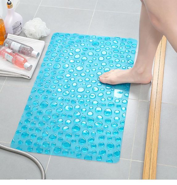 

2020 tapis de bain strong suction bathroom carpet anti slip mat bath shower mats pvc bead massage foot pad safety floor bathtub