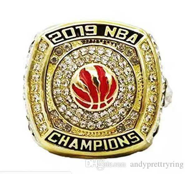 

drop shipping 2019 raptor basketball hampionship ring gift for fans us size 11#(more than 20 rings dhl can mix, Golden;silver