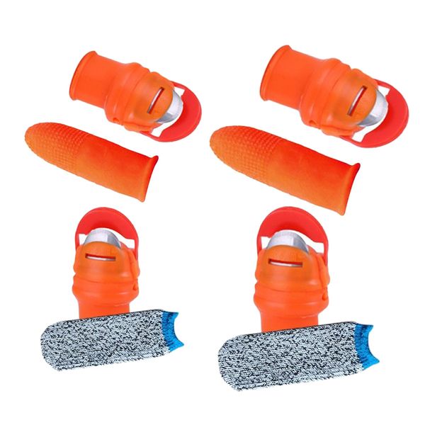 

4pcs/set garden silicone thumb harvesting plant with finger cover