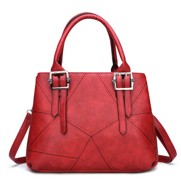 

new european and american women's handbag fashion one shoulder straddle bag boston women's bag