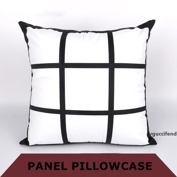 

diy sublimation 9-grid pillowcases 45cm*45cm heat transfer printing blank pillowslip thermal transfer printing polyester pillow case a07