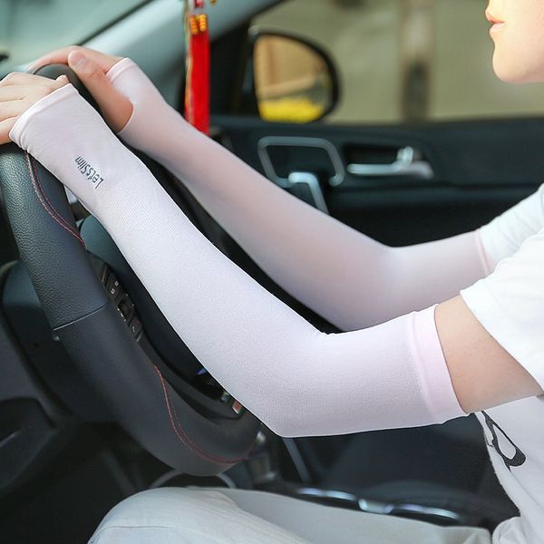 

gloves ice men's women's sleeve arm arm sleeve ice silk driving gloves lengthened
