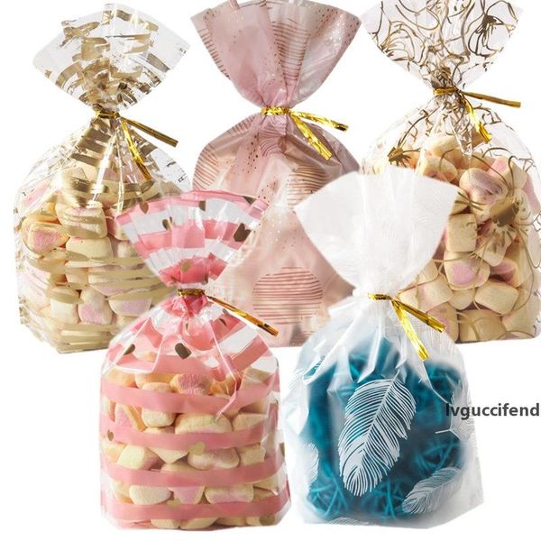

plume plastic bag creative candy bags wedding birthday favors easter birthday party snack gift bag packaging gift wrap 250pcs