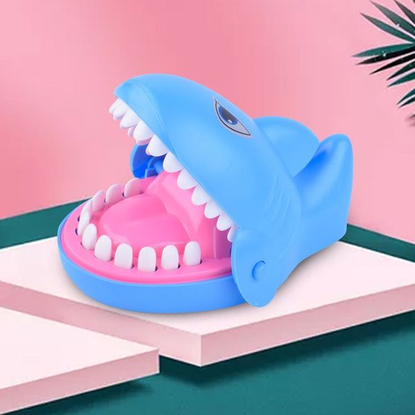 

tiktok same style bewitched finger biting shark creative parent-child spoof whole person toy tooth extraction game interactive toy