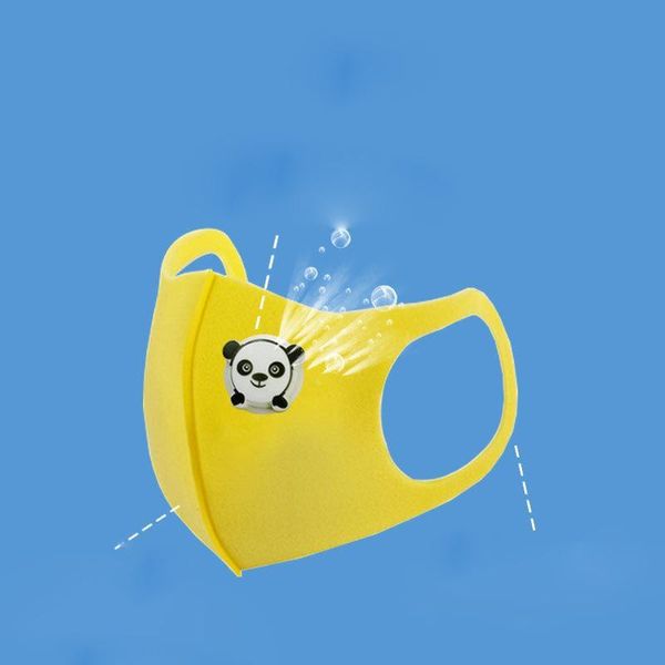 

childrens design face masks with breathing valve boys and girls sponge sponge smog breathable dustproof student mask xd23488 bkkxj home003