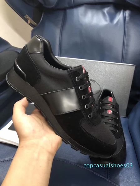 

2017 mens dress shoes designer loafers mens shoes men luxury shoes cloth and leather intertwined fashion leisure mens preferred t03, Black