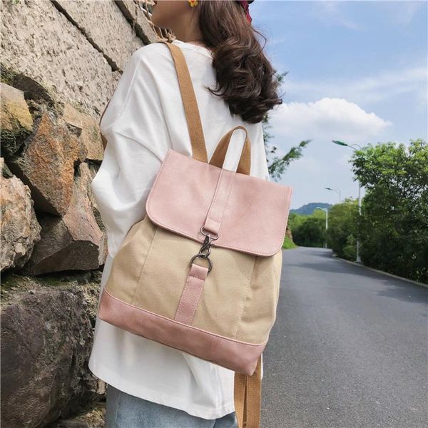 

new fashion women large-capacity backpack travel shoulder bag soft rucksack ladies pu backpack mochila feminina student bagpack