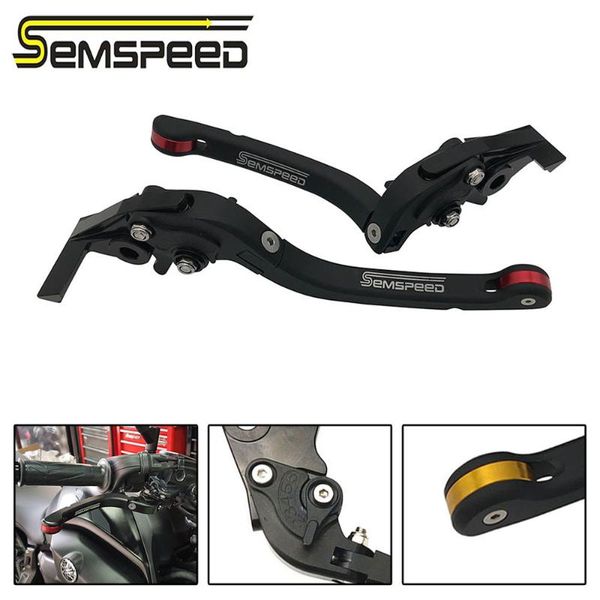 

semspeed motorcycle levers for aprilia rsv4 factory/rsv4-r/rr/rf 2009-2020 2020 2020 cnc adjustable foldable brake clutch levers